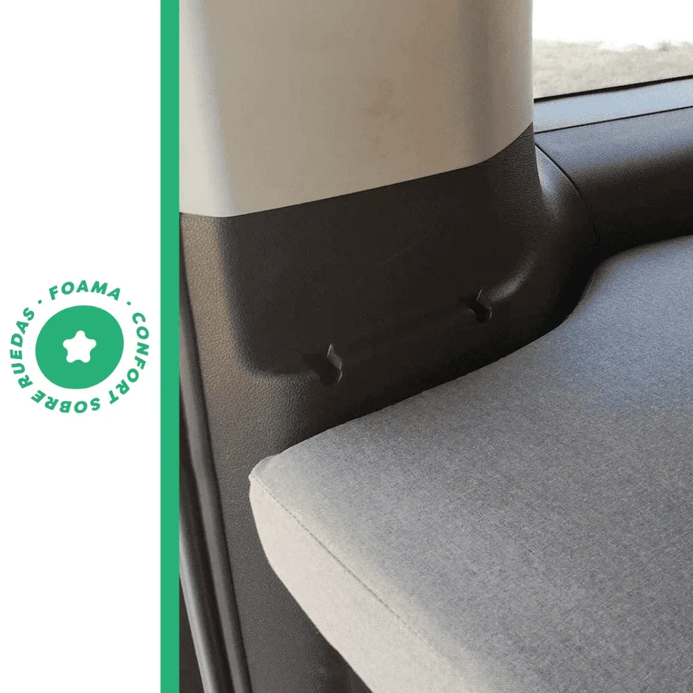 Colchón Camper Citroën SpaceTourer instalado